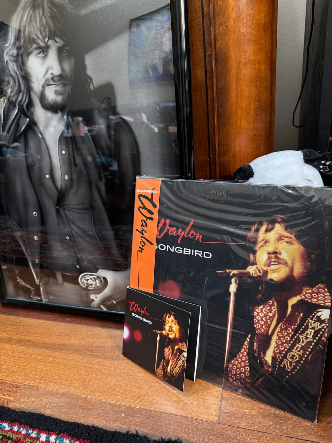 Customer photo review of Waylon Jennings "Songbird" CD Pre-Order