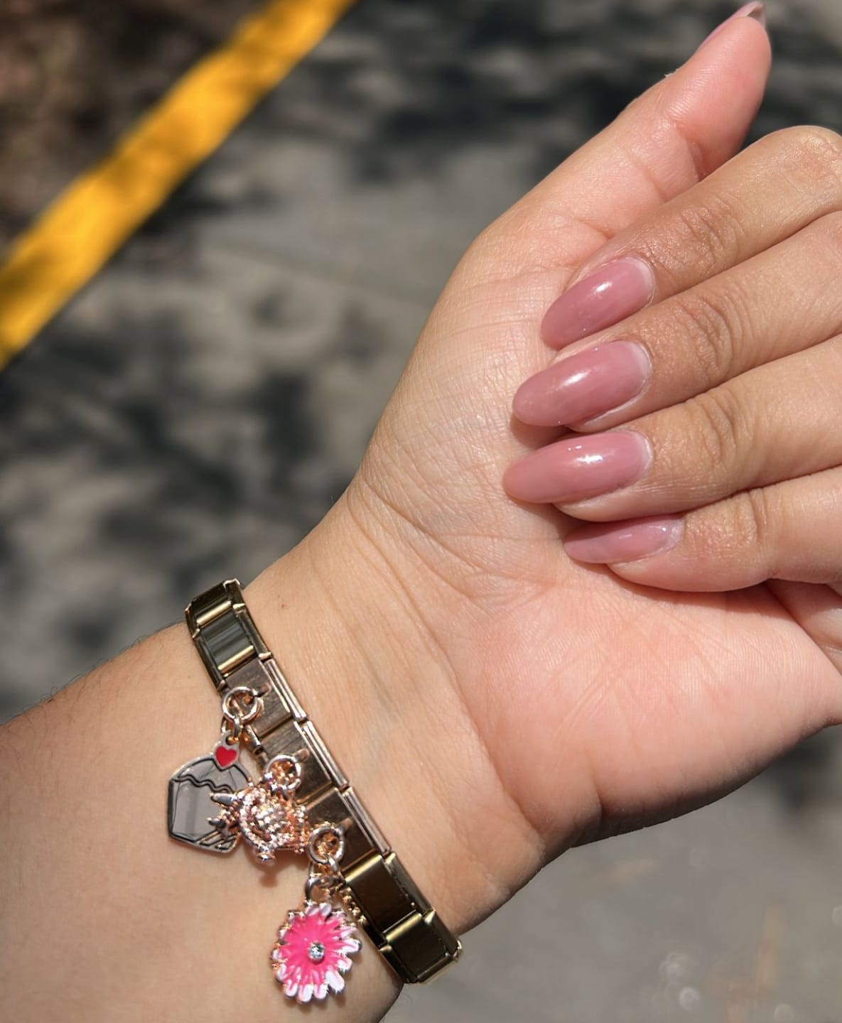 Customer photo review of Charm Colgante flor