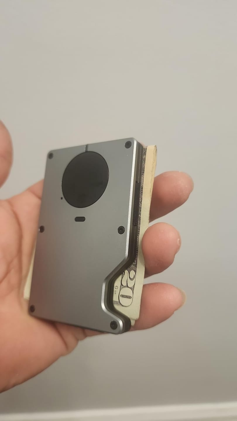 Customer photo review of AirWallet