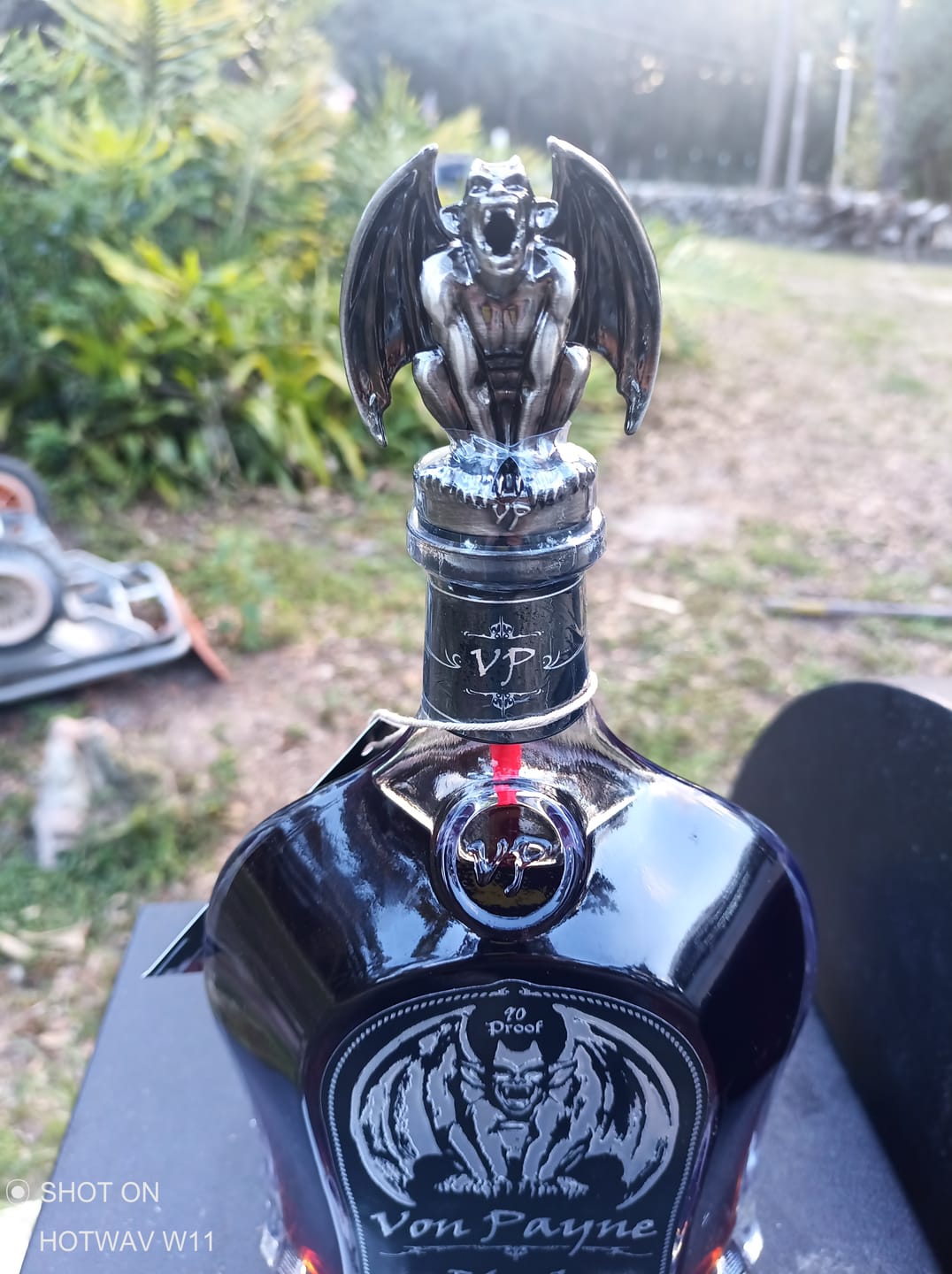 Customer photo review of Von Payne Black Blended Whiskey (2) Bottle Bundle