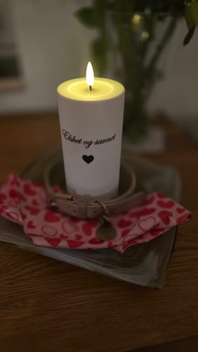 Customer photo review of LED Gravlys ( Elsket og savnet )