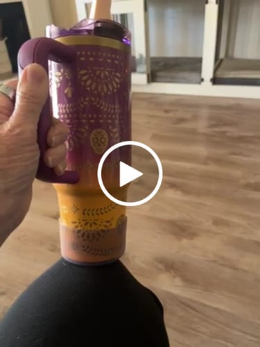 Customer video review of CLEAR Spooky Tinted Tumbler Boot -fits 20-40oz Patent Pending