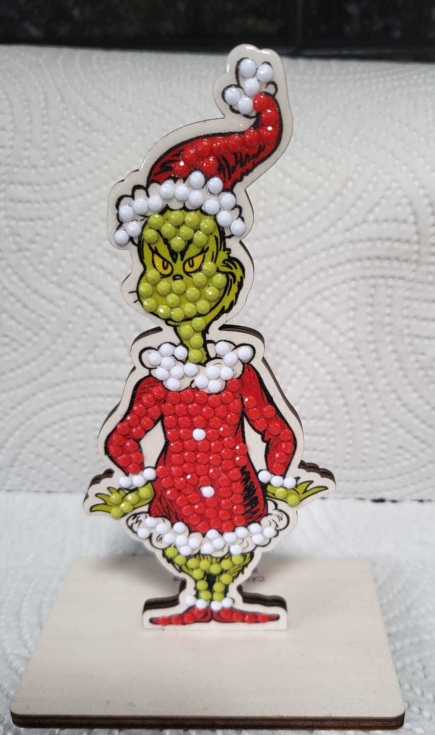 Customer photo review of The Grinch Crystal Art Buddies Series 6