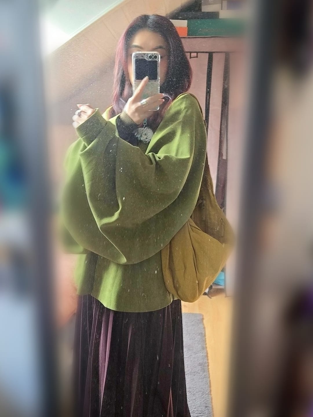 Customer photo review of Sen Lin 森林 Forest Fairy Modernized Ming Dynasty Liling Top & Easy-Wear Mamian Set