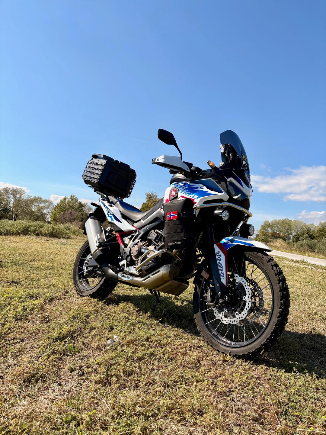 Customer photo review of MotoCase – The Ultimate Top Case