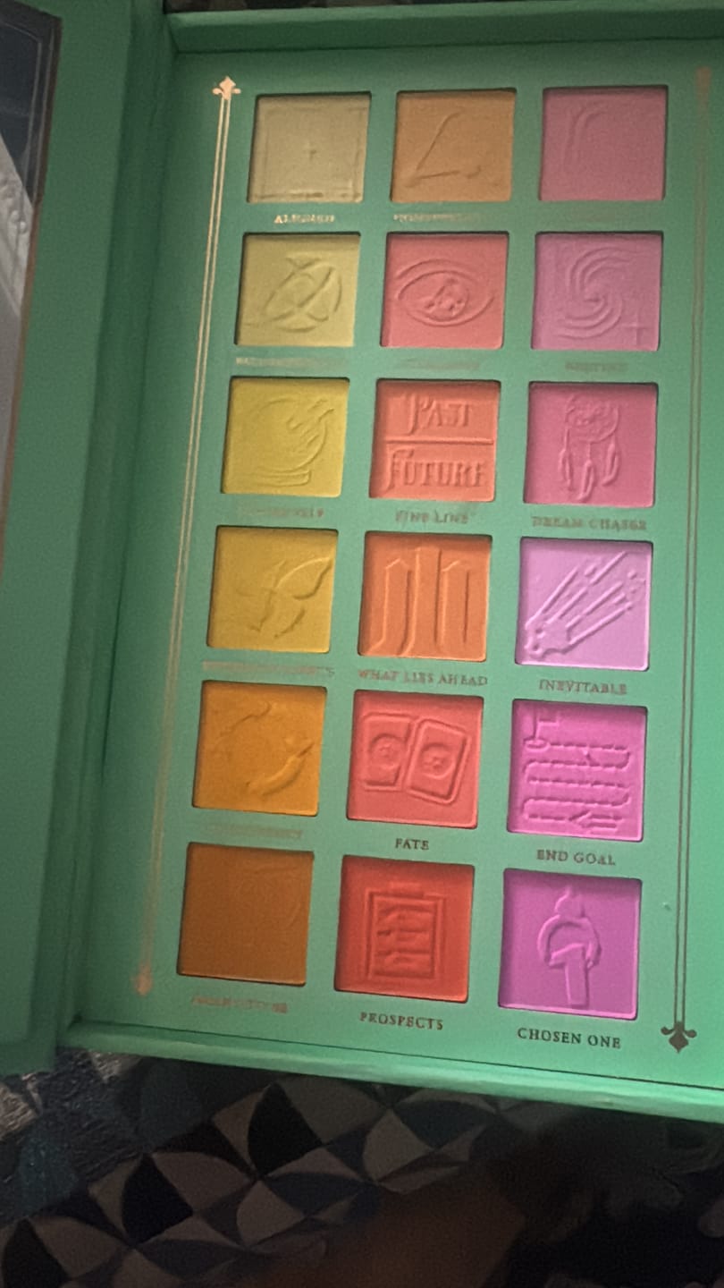 Customer photo review of P. Louise Aligning My Future Pastel Eyeshadow Palette