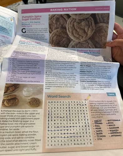 Customer photo review of Baking Nation • 1-Issue-a-Month Subscription