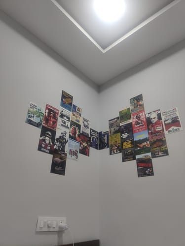 Customer photo review of VINTAGE ADVERTISEMENTS - WALL COLLAGE POSTERS