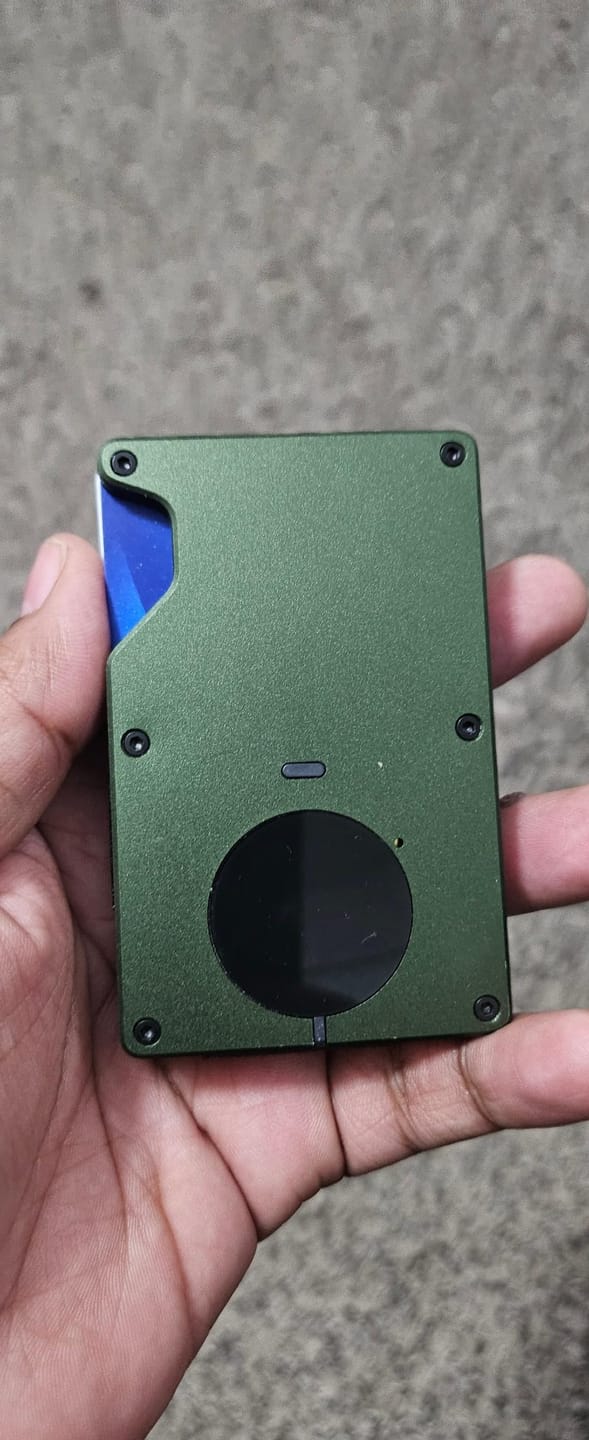 Customer photo review of AirWallet