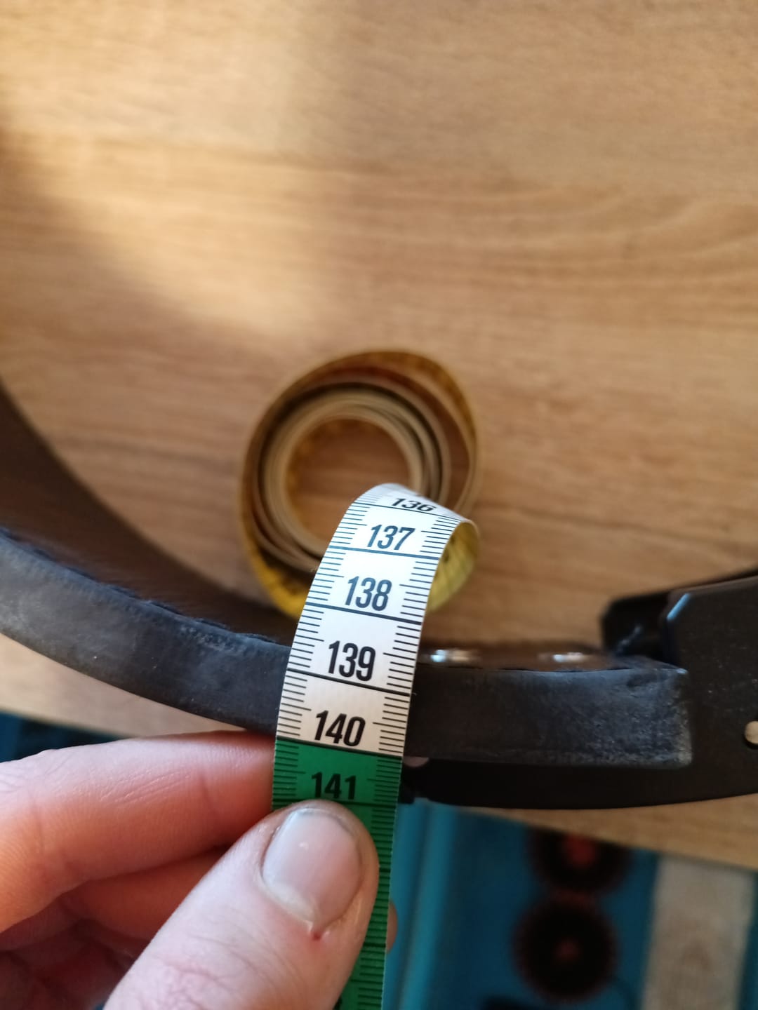 Customer photo review of PR Lifestyle Ratchet Lever Belt