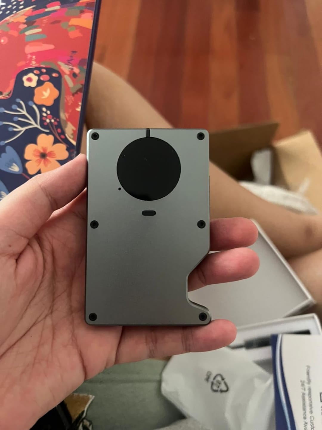 Customer photo review of AirWallet