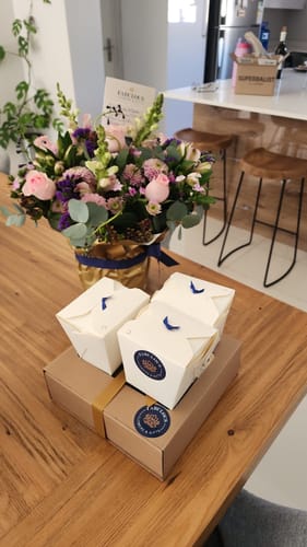 Customer photo review of Harmony Flower Arrangement