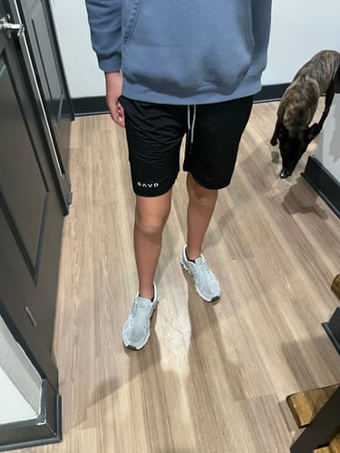 Customer photo review of Joshua 1:9 'Lion' Youth Performance Shorts