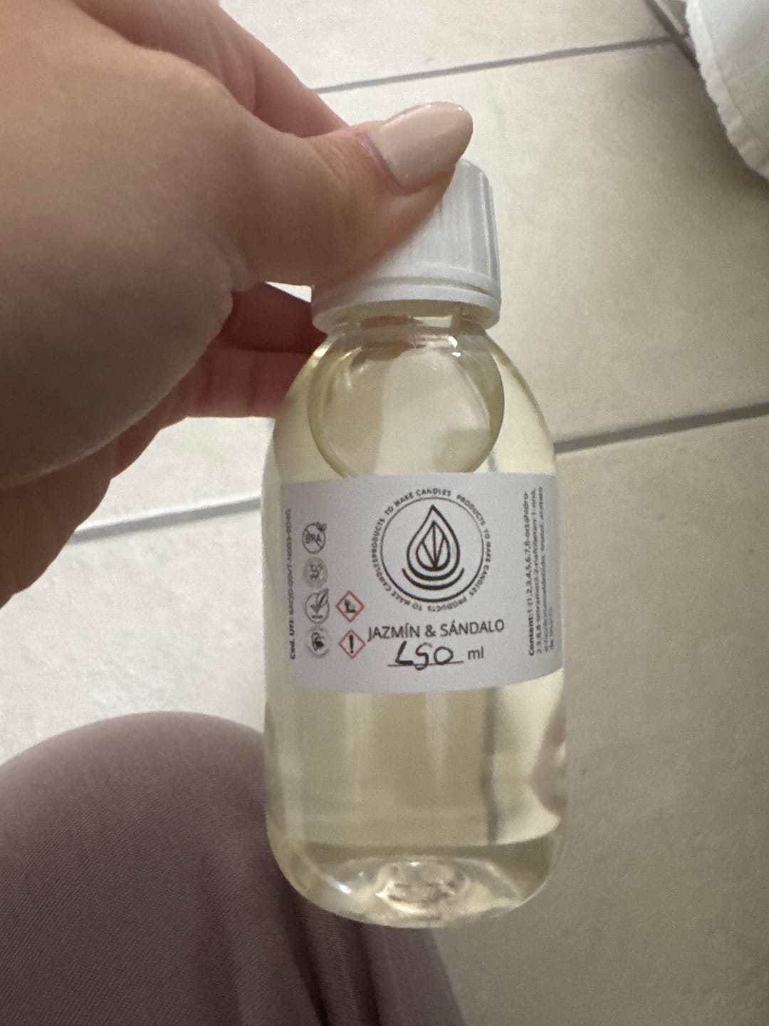 Customer photo review of Fragancia JAZMÍN