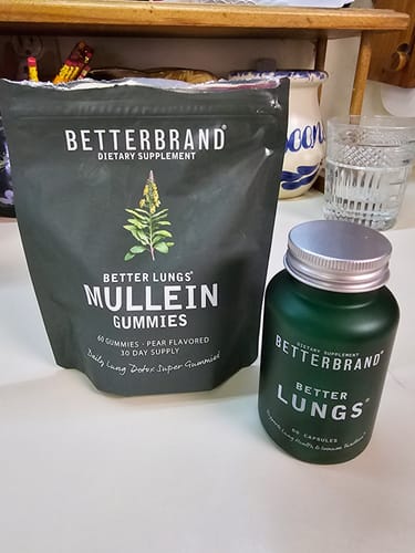 Customer photo review of BetterLungs® Mullein Gummies