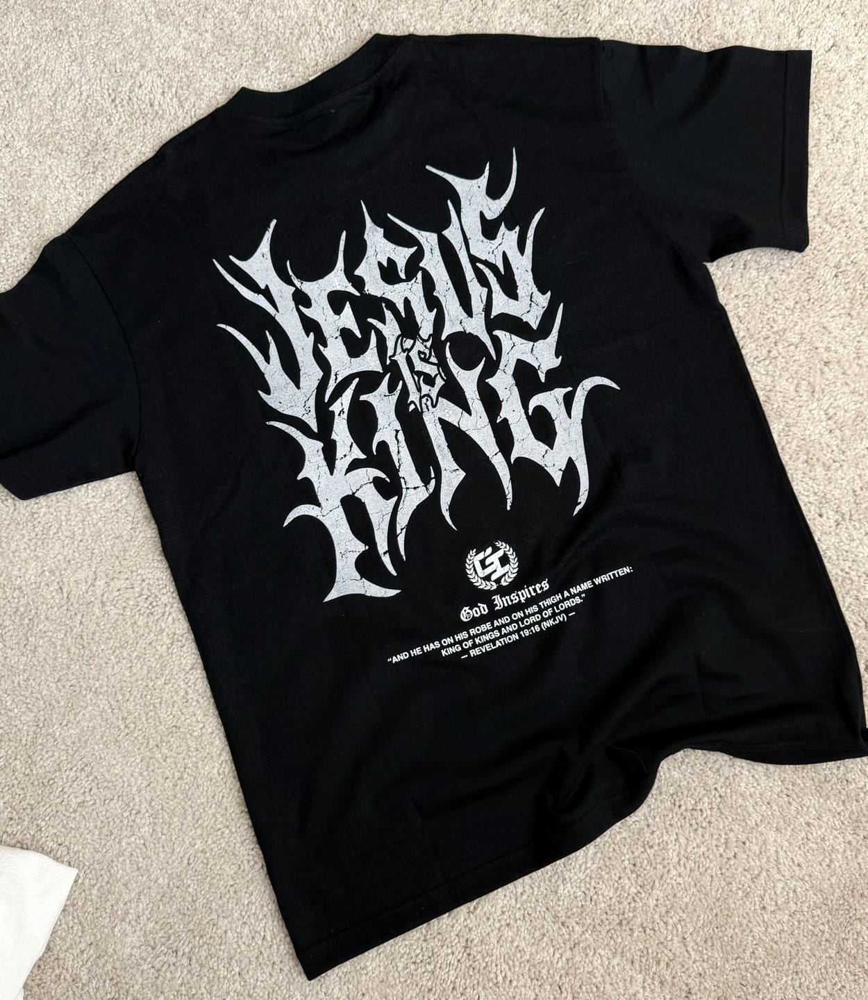Customer photo review of 'Jesus Is King' T-Shirt