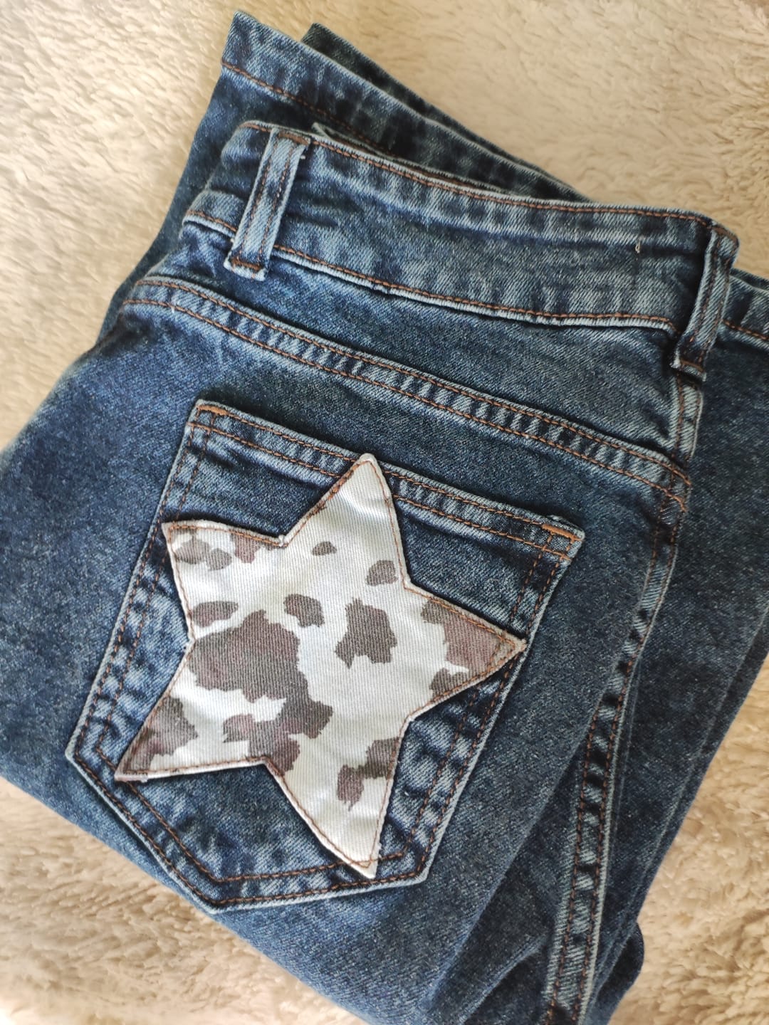 Customer photo review of Pantalón Pockets Cow