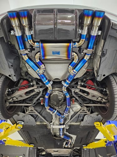 Customer photo review of VALVETECH™ [TITANIUM] BMW F80 M3 F82 M4 BIG SINGLE EXHAUST SYSTEM