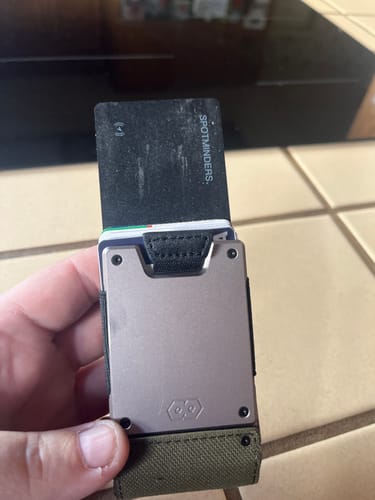 Customer photo review of SPOTMINDERS. Tracking Card