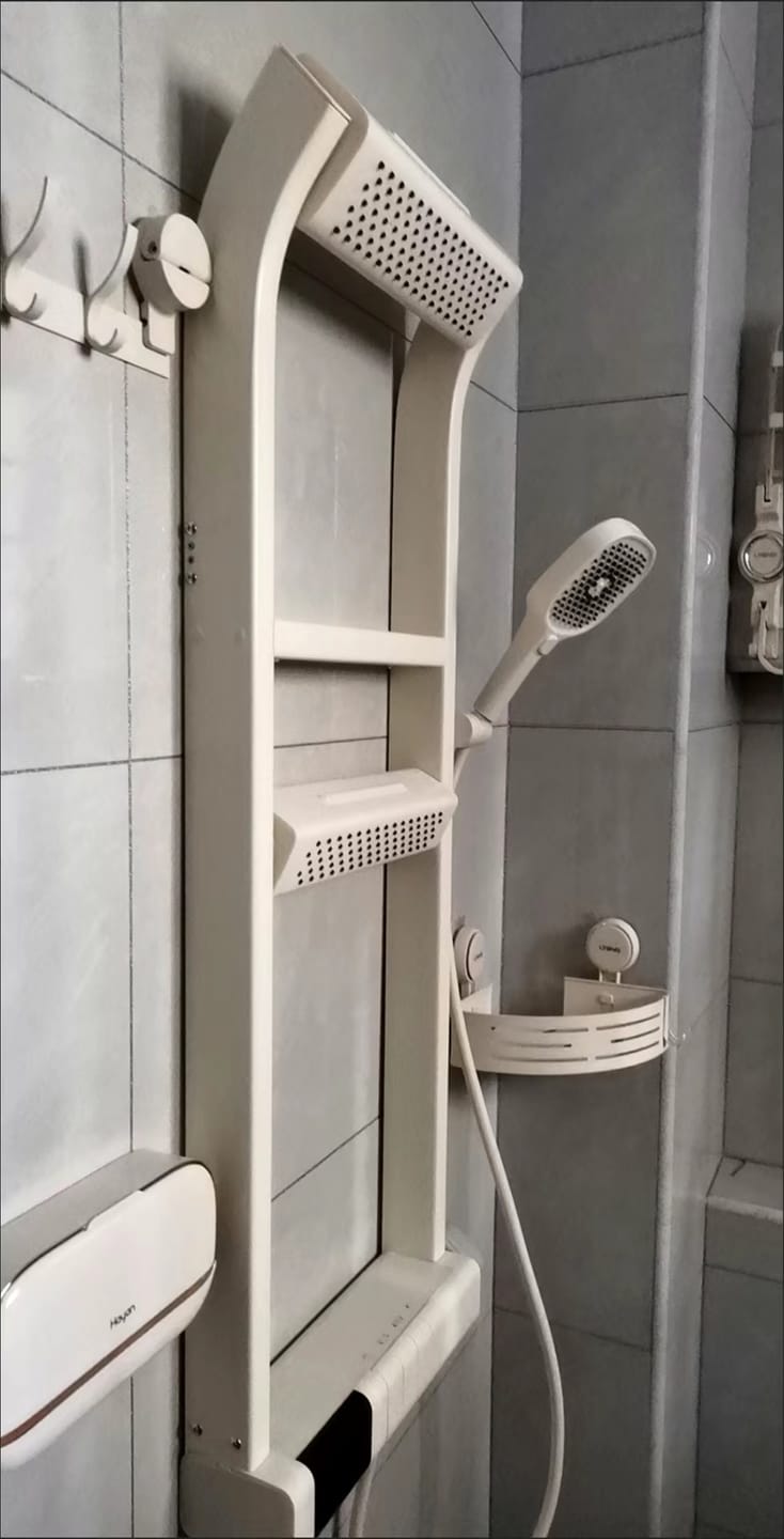 Customer photo review of New Arrival Luxury Bathroom Shower Set – Modern Style Shower System with Premium Features