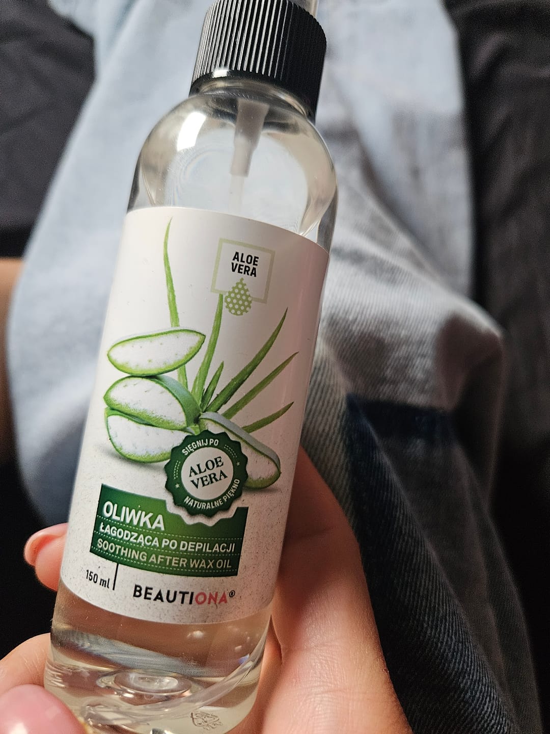Customer photo review of Aloe Vera Efterpleje
