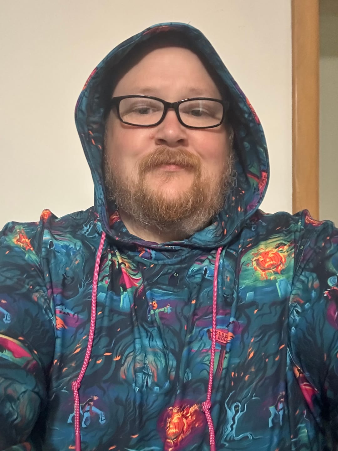 Customer photo review of Disney "Headless Havoc" – Performance Hoodie