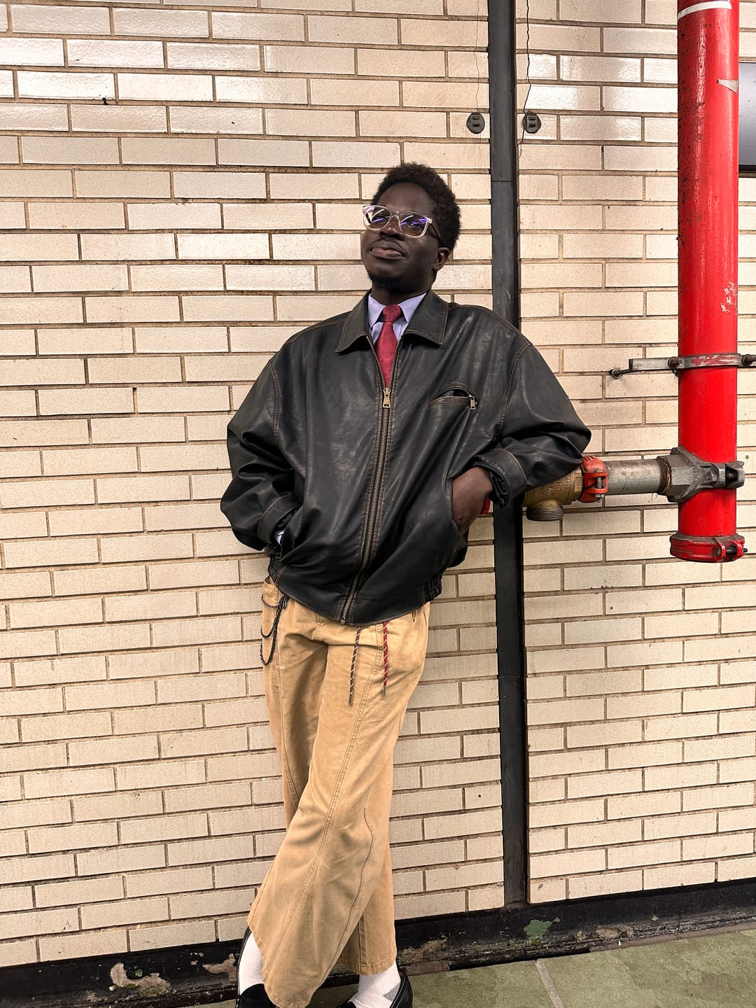 Customer photo review of Aelfric Eden Baggy Barrel Pants