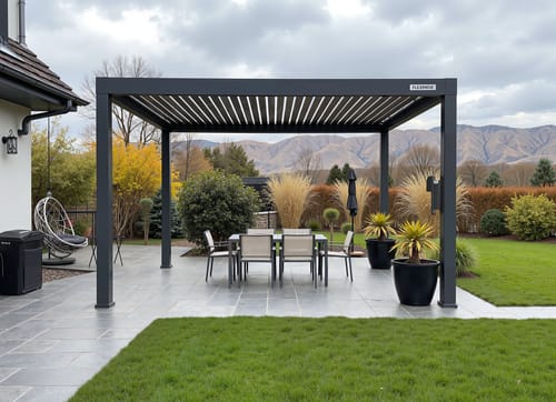 Customer photo review of FlexPatio POWER+ Motorized Pergola