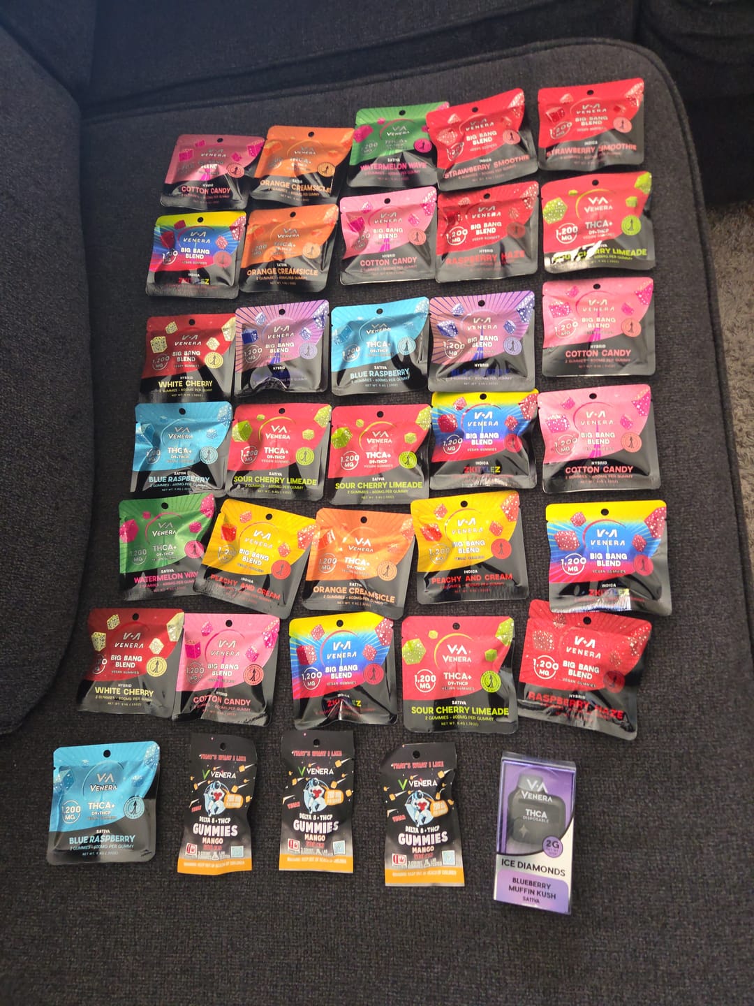 Customer photo review of D9 THCP + THCA Gummies