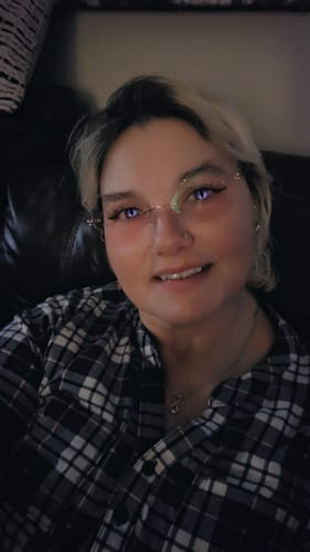 Customer photo review of Alissa Eyeglasses