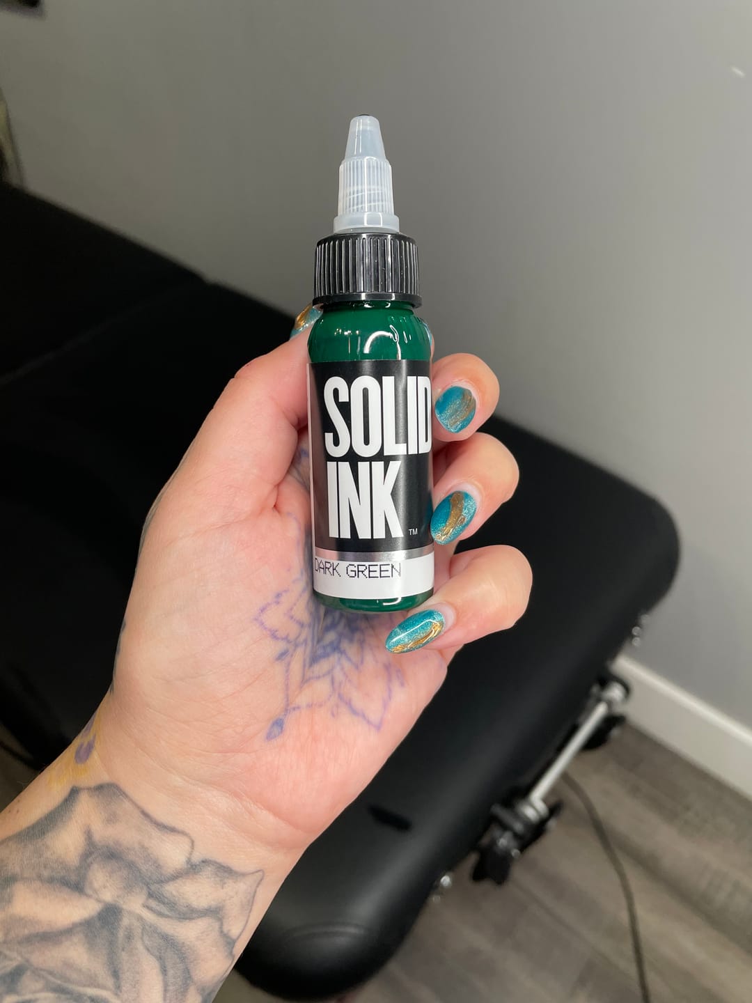 Customer photo review of Solid Ink - Dark Green