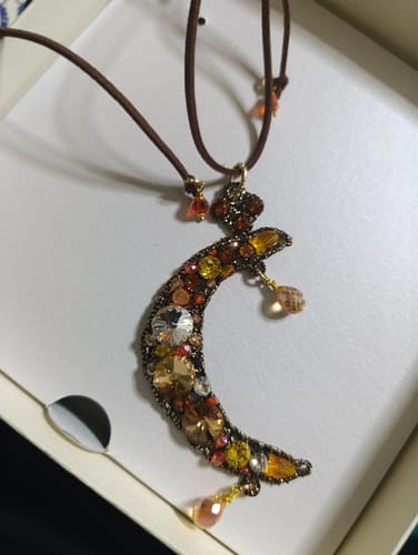 Customer photo review of Choker Leviosa Ambra