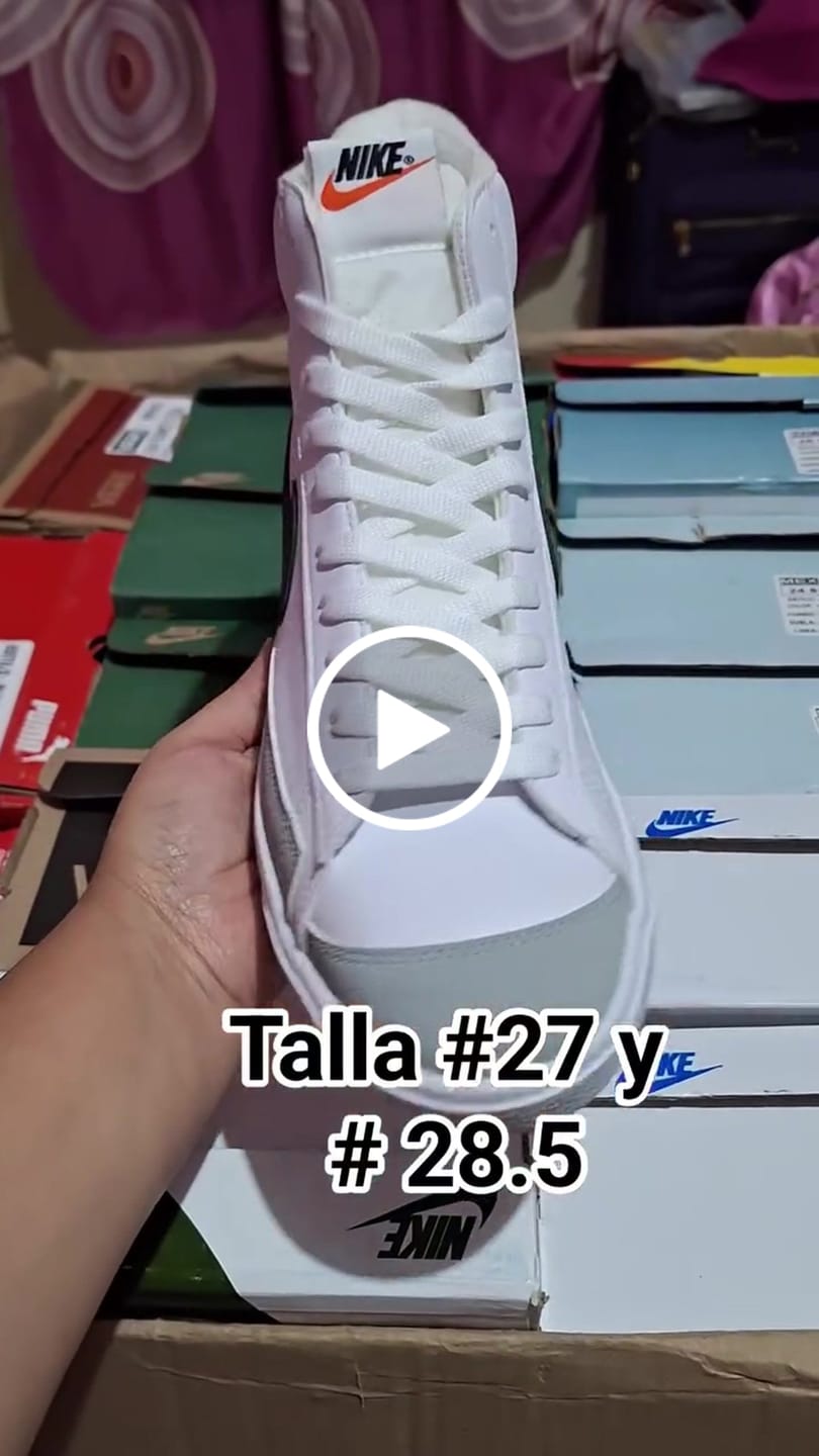 Customer video review of Tenis 270 Blanco Negro Rojo