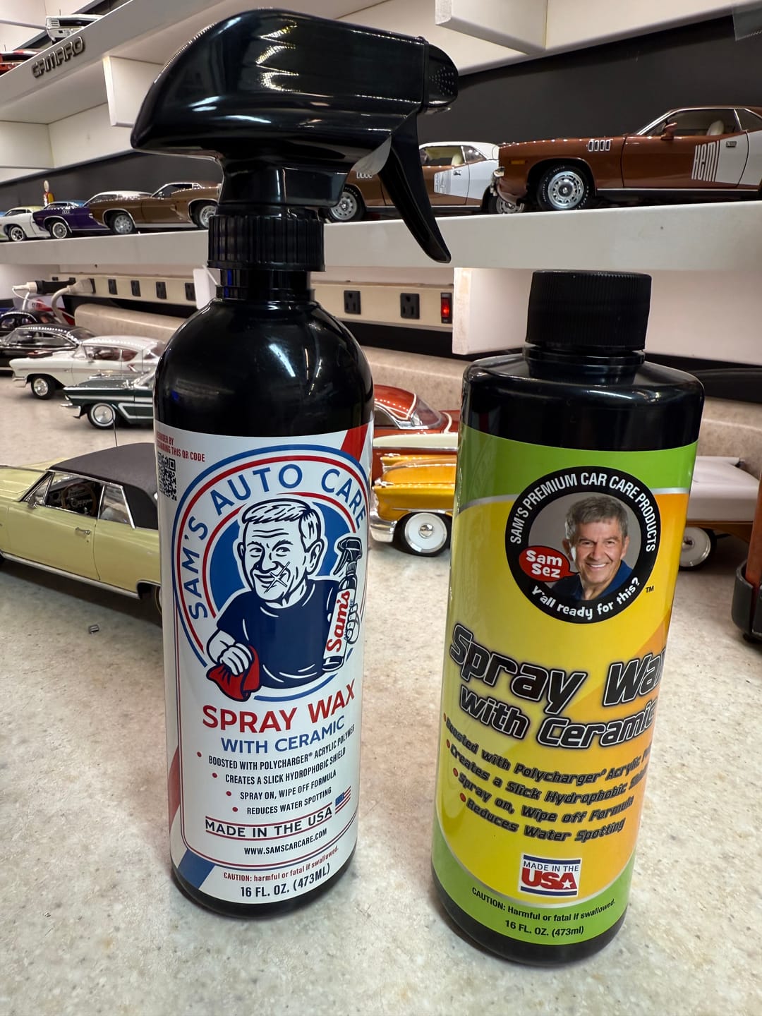 Customer photo review of Sam's Spray Wax Kit w/ Microfiber Towel