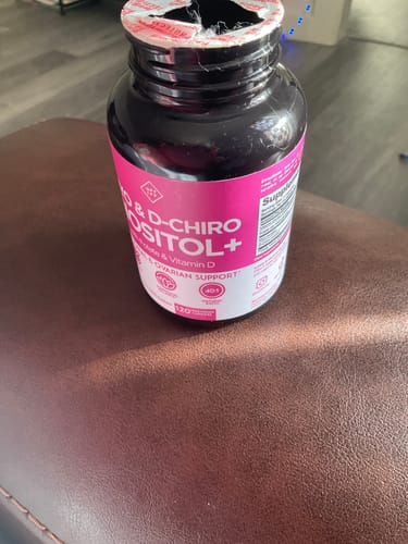 Customer photo review of Inositol+ Capsules - Hormone Balance & Healthy Ovarian Support for Women