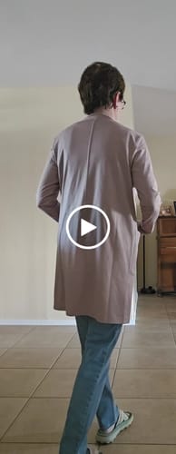 Customer video review of Paisley Cardigan • Final Sale - Mocha Meringue