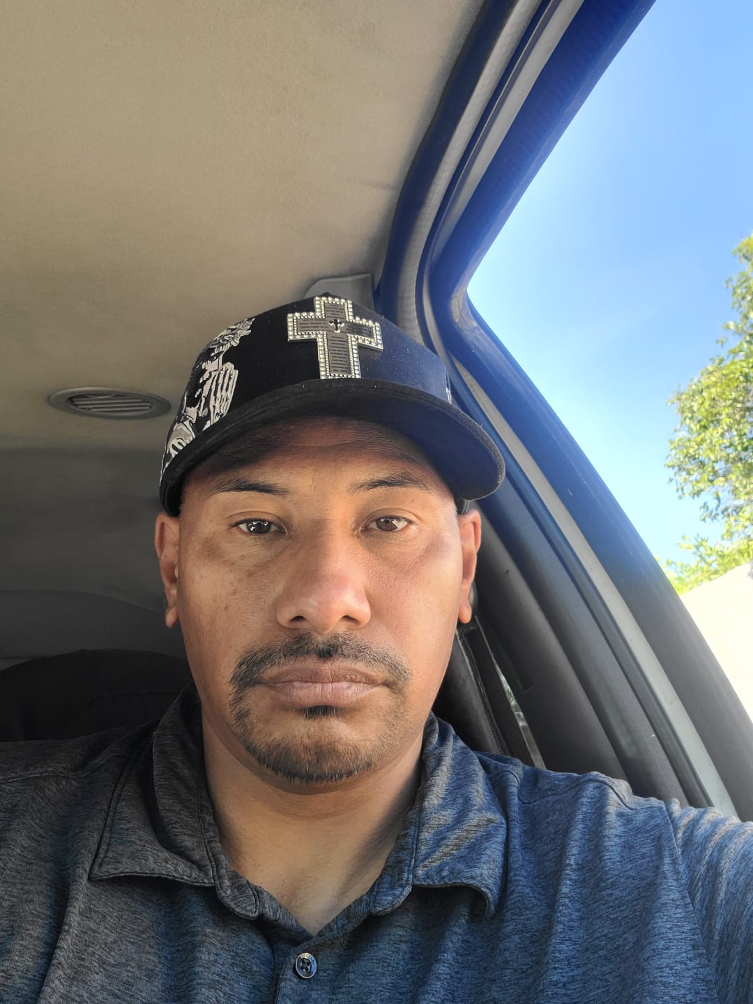 Customer photo review of LA Office Hats Dios Por Delante Black Cap