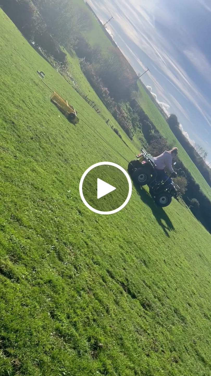 Customer video review of Scoop'N'Tow Manure Scooper / Paddock Field Cleaner + Trailer