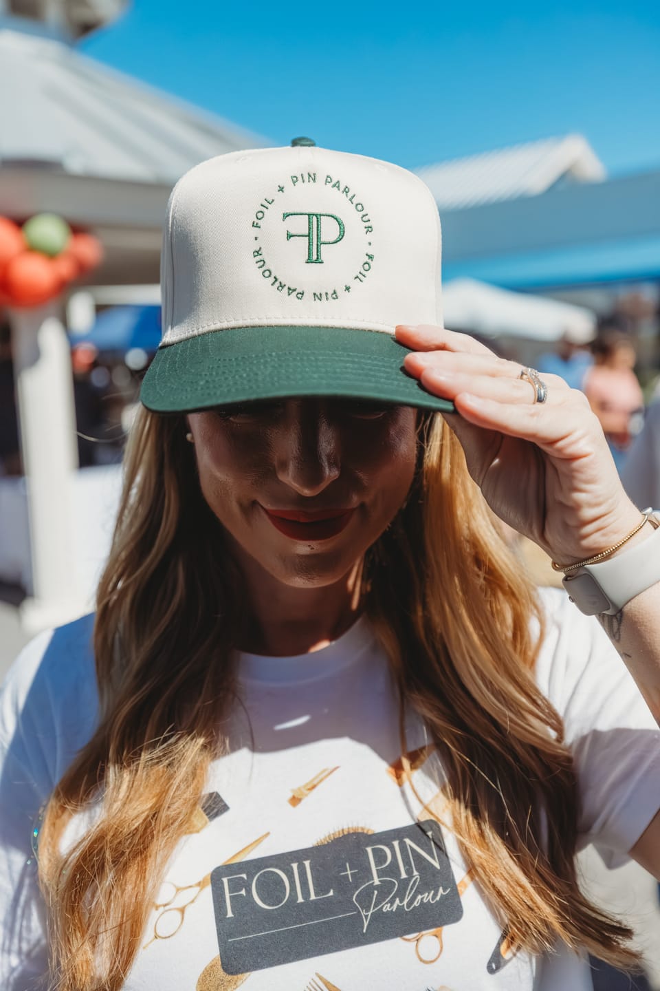 Customer photo review of Custom Embroidered - Trucker Hat