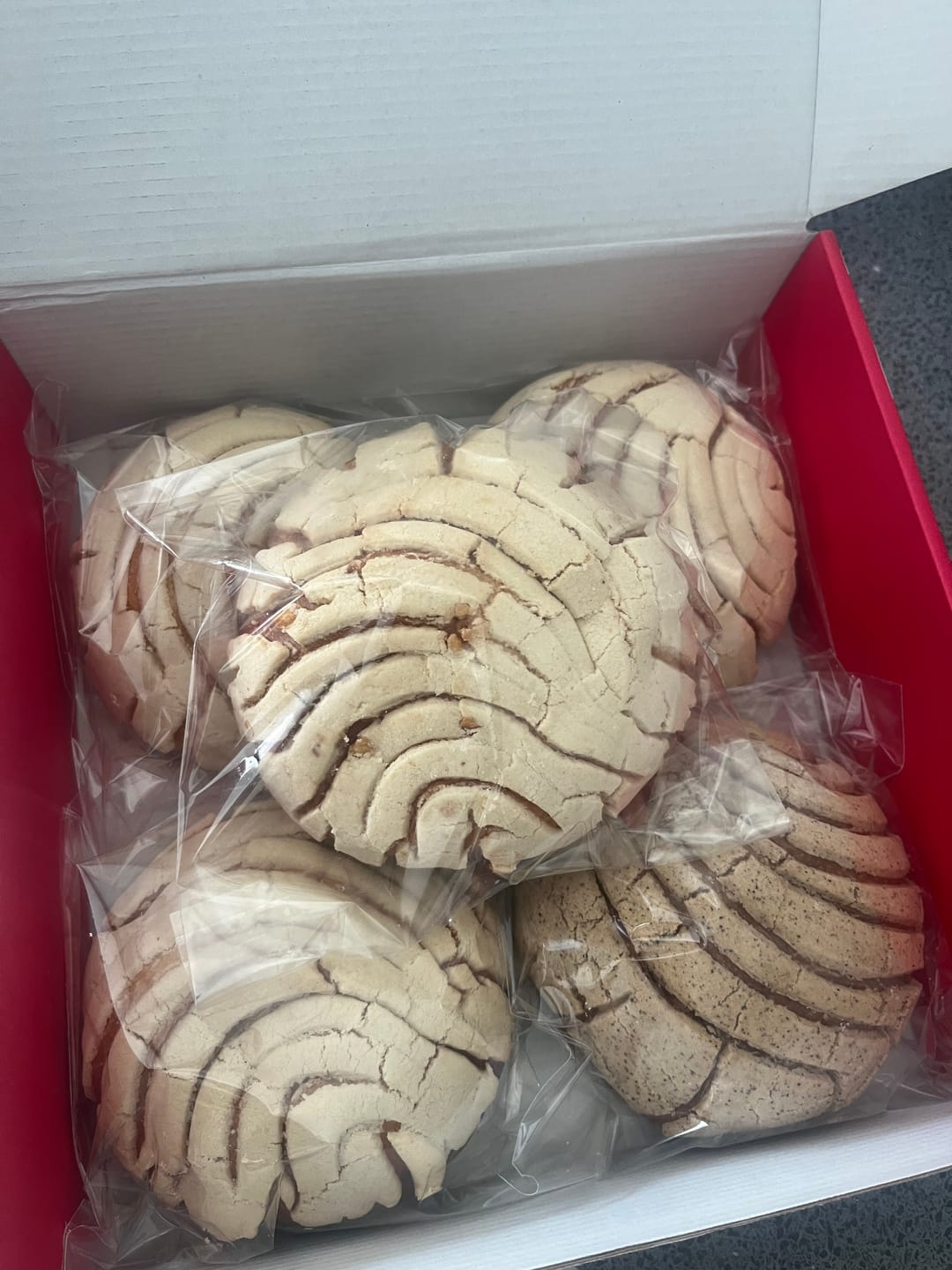 Customer photo review of Traditional Concha - Minimum 5 per order, any flavour