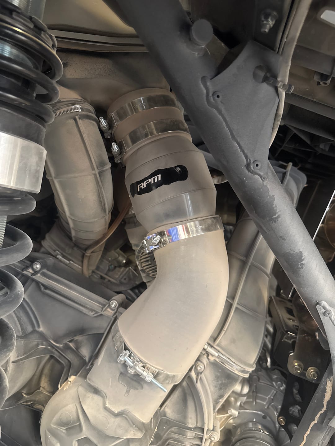 Customer photo review of RPM Can-Am Maverick X3 "ECF" Electric Clutch Blower Fan Kit - Lower Clutch / Belt Temperature