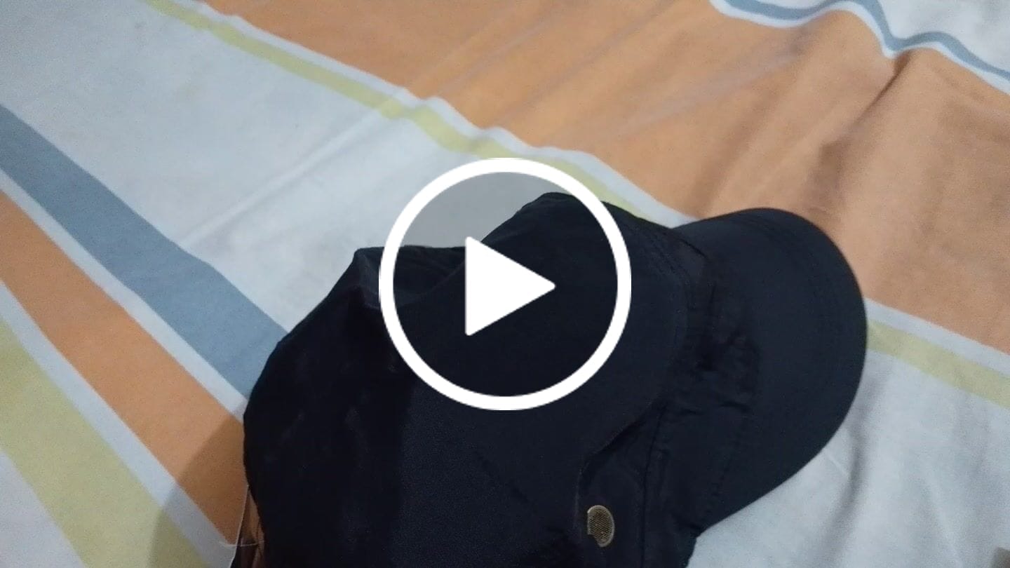 Customer video review of Lot Imported Jeep Military Cap