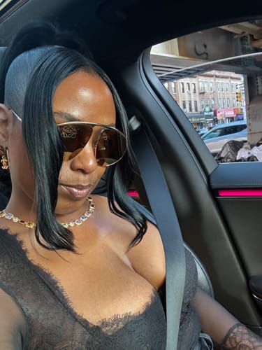 Customer photo review of Purely Gems Solstice Necklace (No Motifs/Crosses)