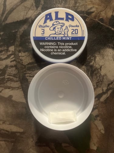 Customer photo review of Chilled Mint Nicotine Pouches