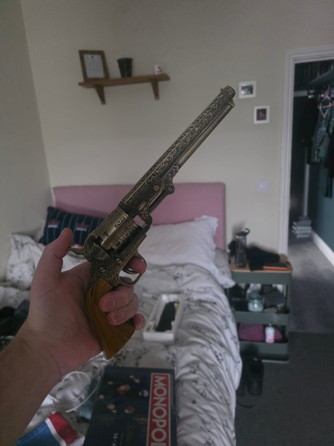 Customer photo review of Samuel Colt | Replica Revolver