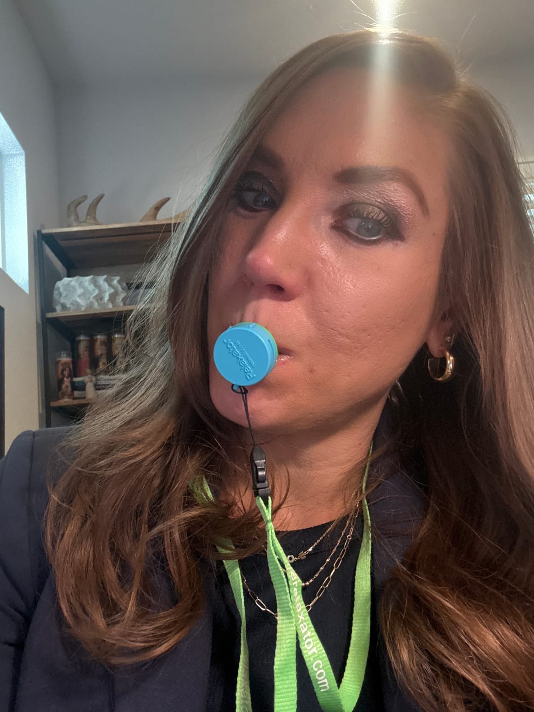 Customer photo review of The Relaxator Breath Trainer