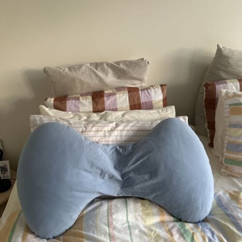 Customer photo review of Butterfly Pillow® Side-Support