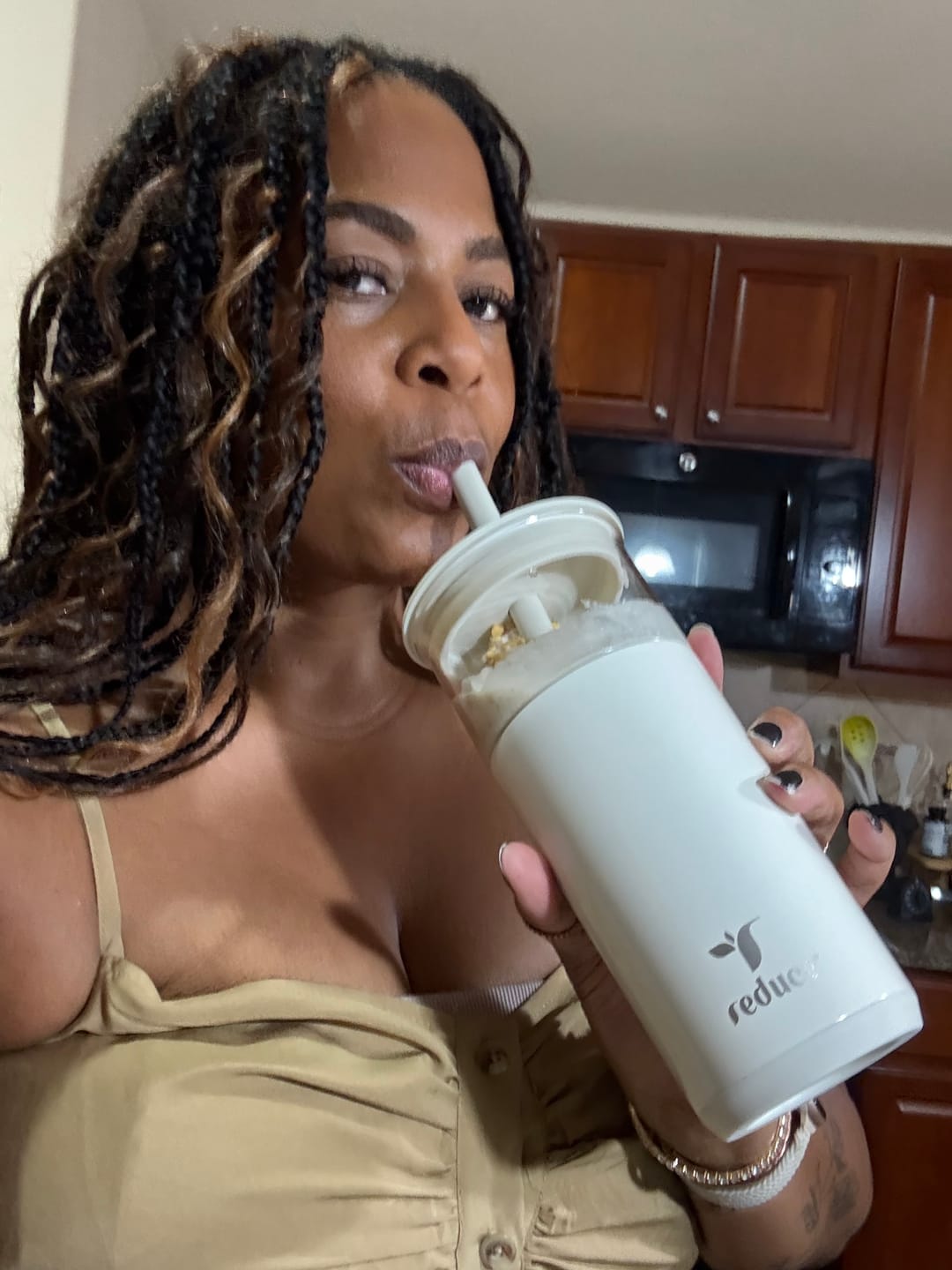 Customer photo review of Apple Pie Slice Protein