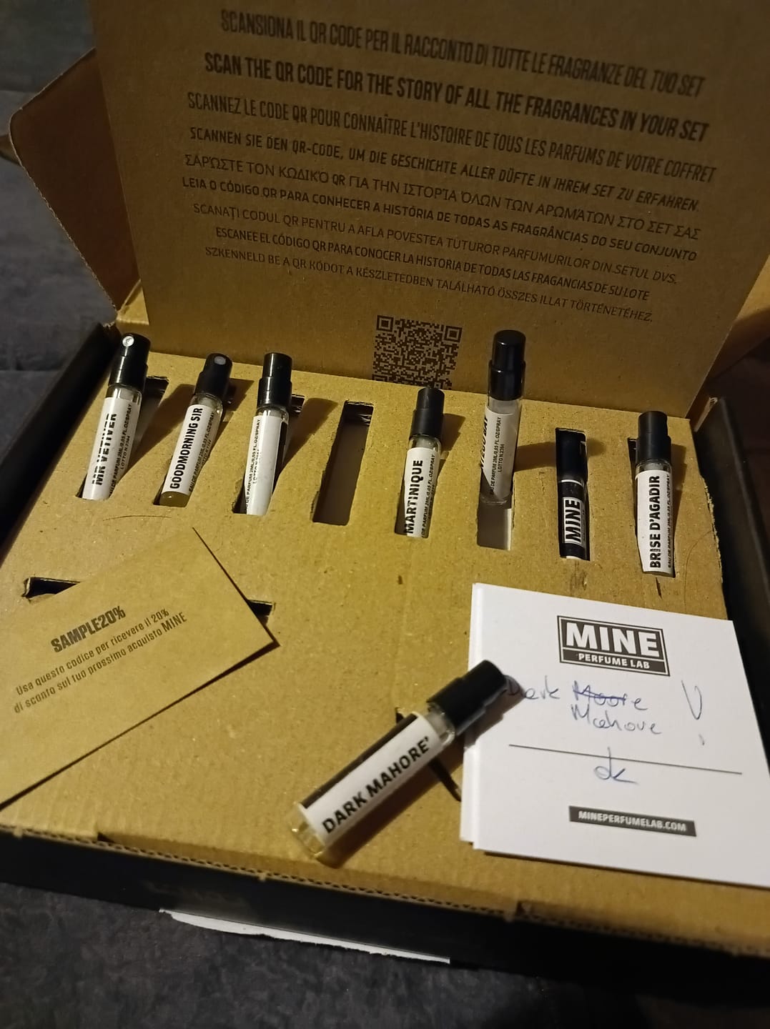 Customer photo review of Set campioni fresche e pungenti 10x2ml + 20% di sconto sul tuo ordine successivo