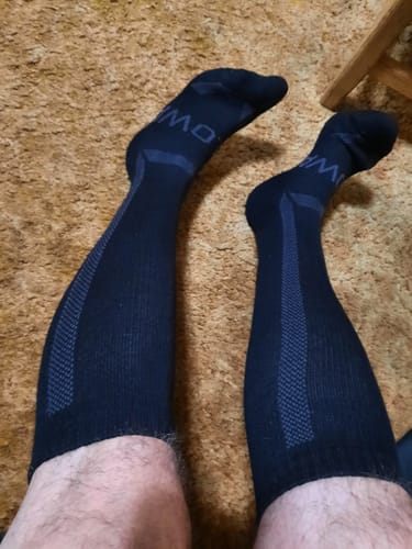 Customer photo review of Men's Alpaca Socks